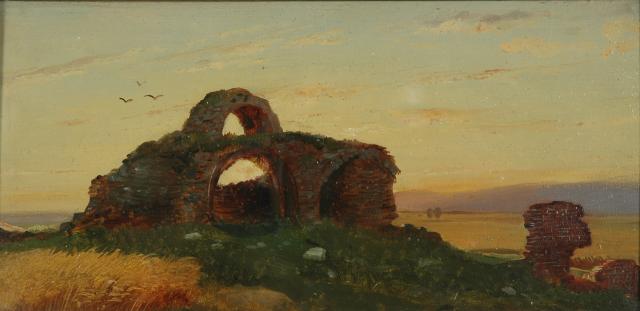Развалины Булгар.(Белая палата).1861